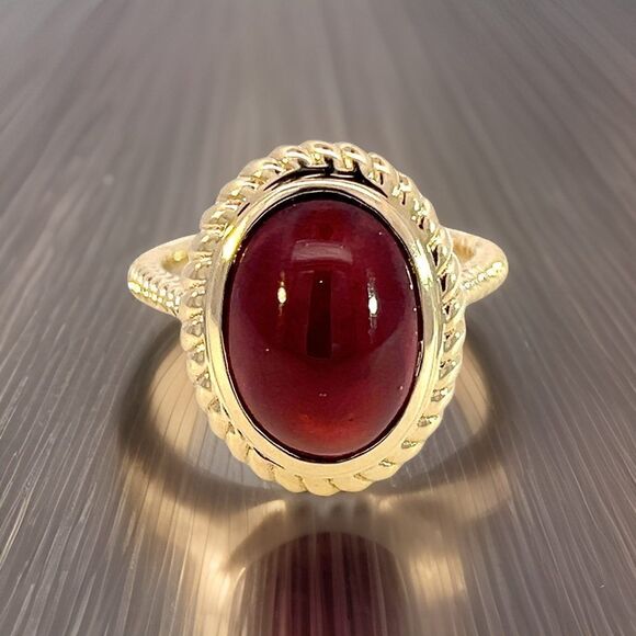 Natural Solitaire Spessartite Garnet Ring 14k 8.08 Cts Certified $3,150 310586 - Picture 12 of 14